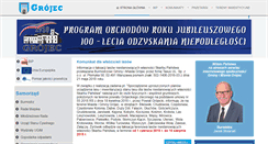 Desktop Screenshot of grojecmiasto.pl